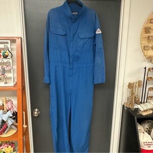 Vintage Bulwark Blue Coverall Jumpsuit